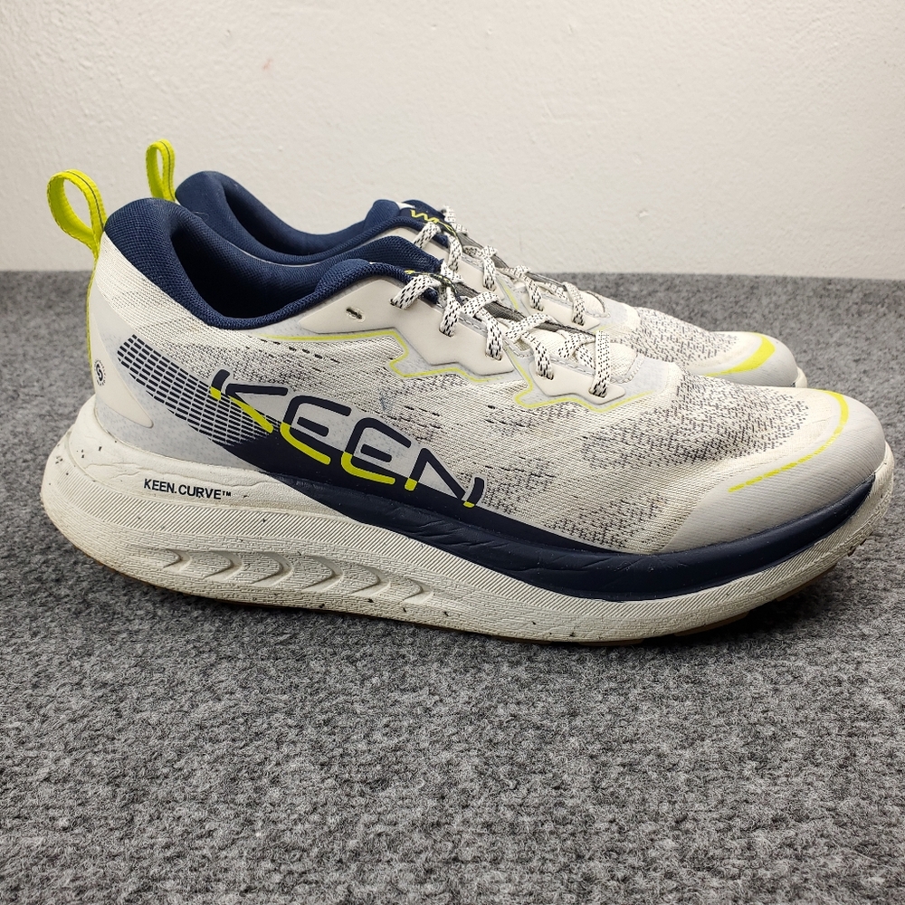 Keen WK400 II Walking Shoes Mens 10.5 Star White Naval Academy Active Sneakers